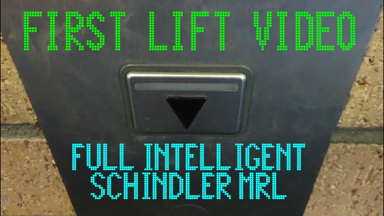 AMAZING LEVELLING! Schindler MRL elevators at the Old Town Rose Street Car Park in Inverness