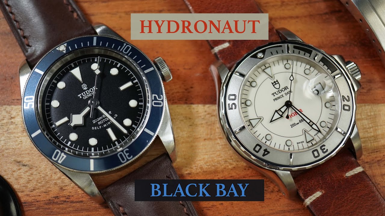 Tudor divers - 20 years ago & 7 years ago - Tudor Hydronaut 89190 & Black Bay 79220