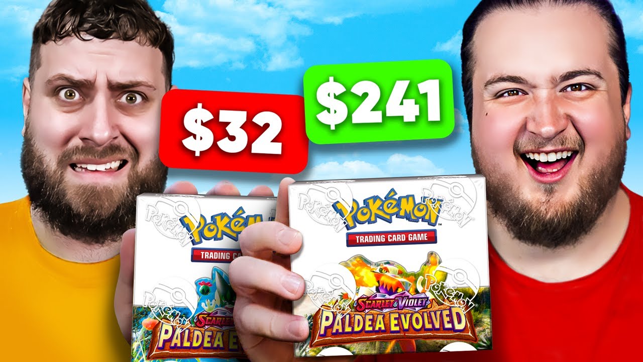Самый дорогой бустер-бокс выигрывает — Paldea Evolved