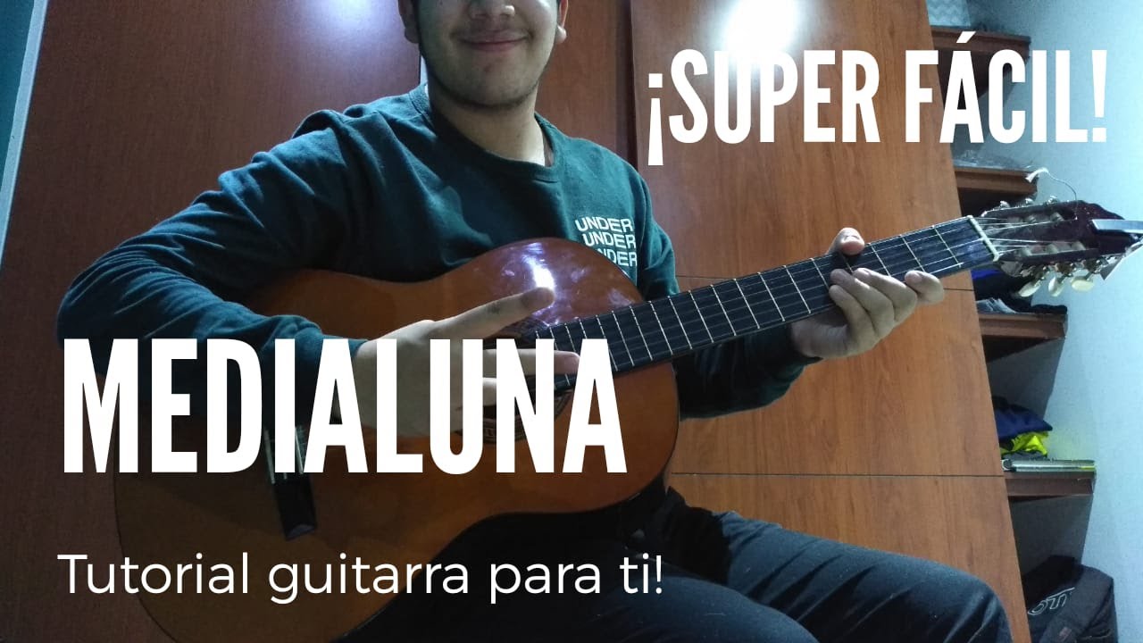 MEDIALUNA - Camilo (TUTORIAL GUITARRA BY Emmanuel López)