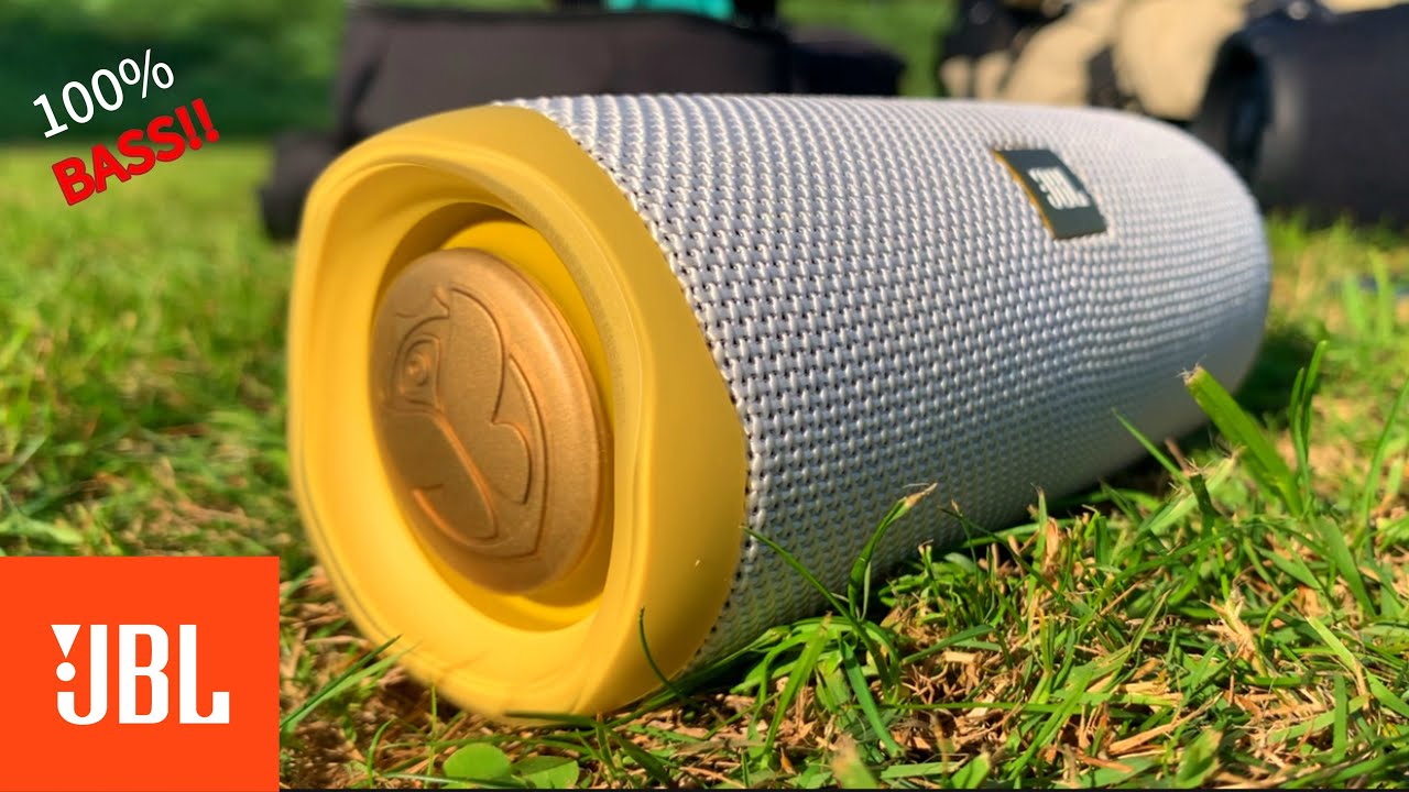 JBL Flip 5 TOMORROWLAND EDITION Bass Test!! 100%Vol