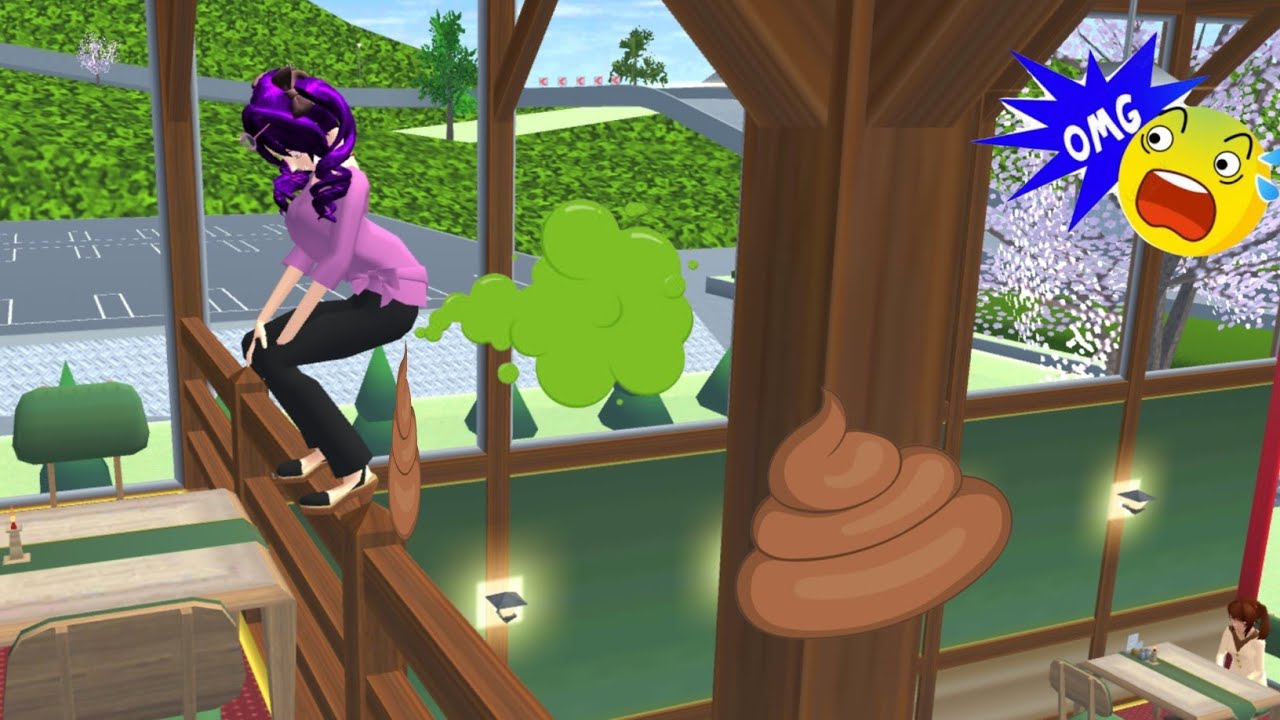 Rina Buka Puasa Malah Eek Di Restoran 🤣🤣 Sakura School Simulator 