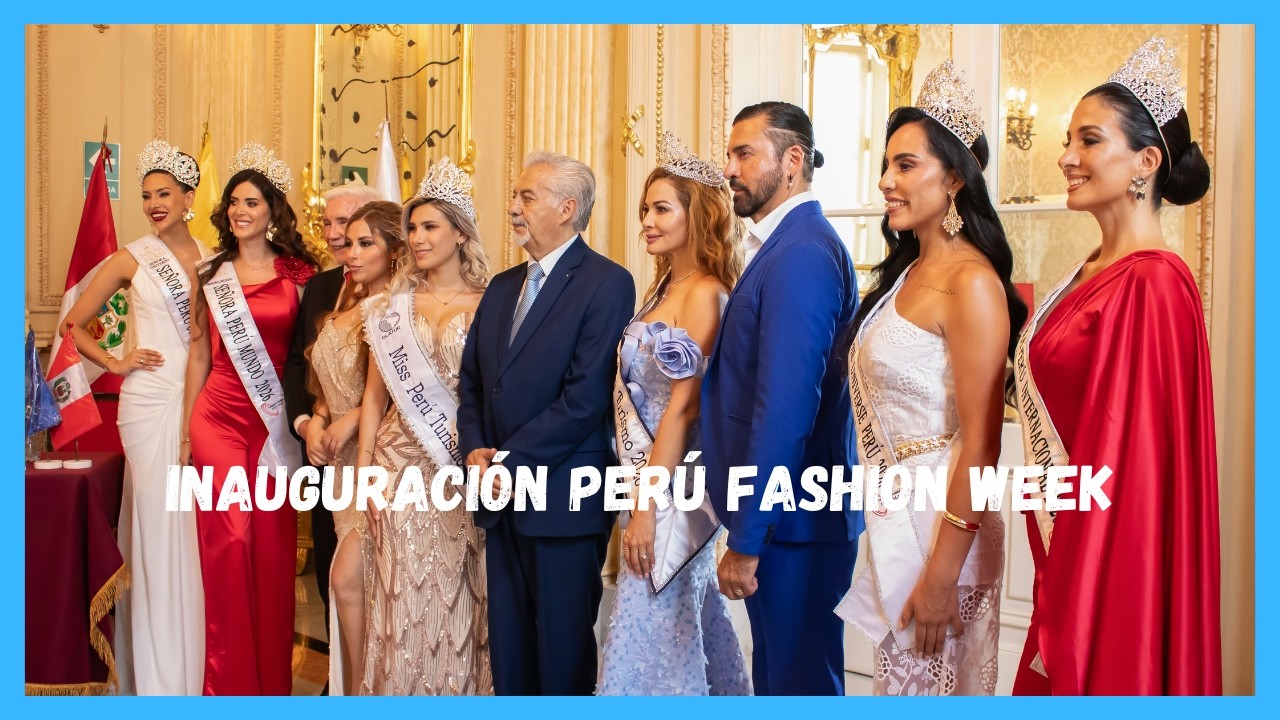 INAUGURACIÓN DEL PERÚ FASHION WEEK: ASÍ SE VIVIÓ EL INICIO DE LA SEMANA DE LA MODA EN LIMA