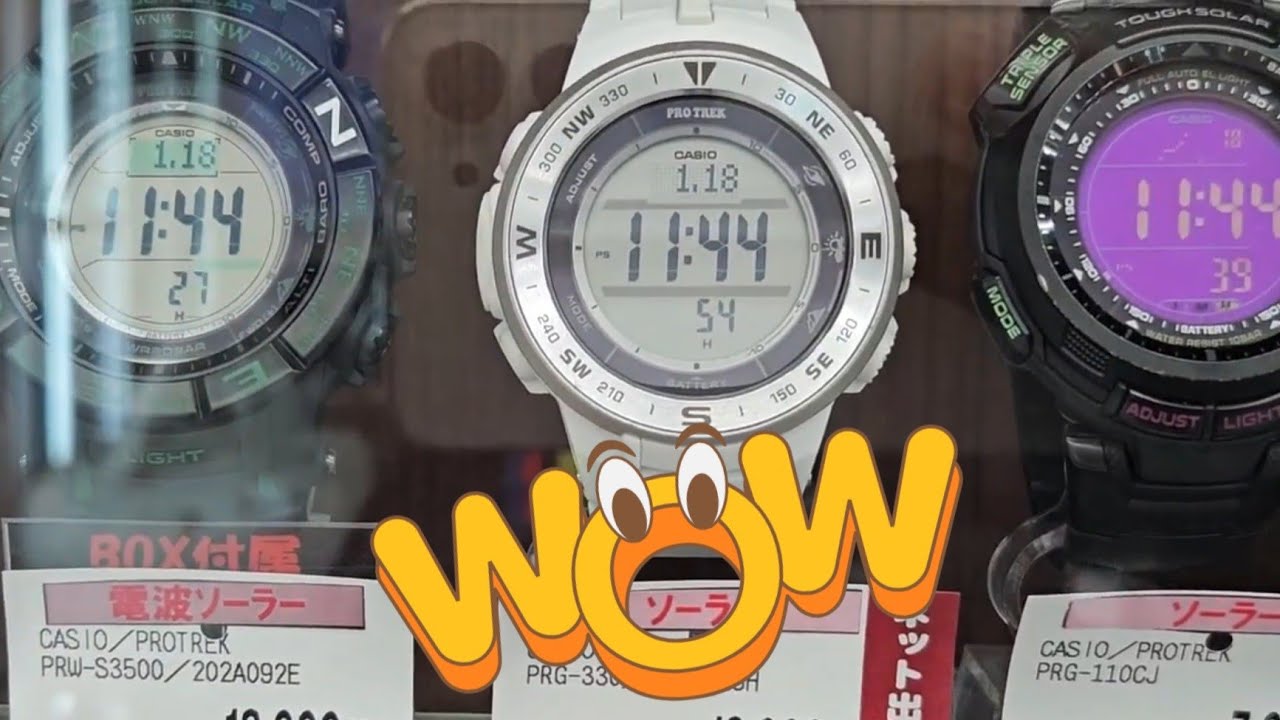 Casio watch mine!!!  @Book Off  Superbazaar Kawasaki Komukaicho