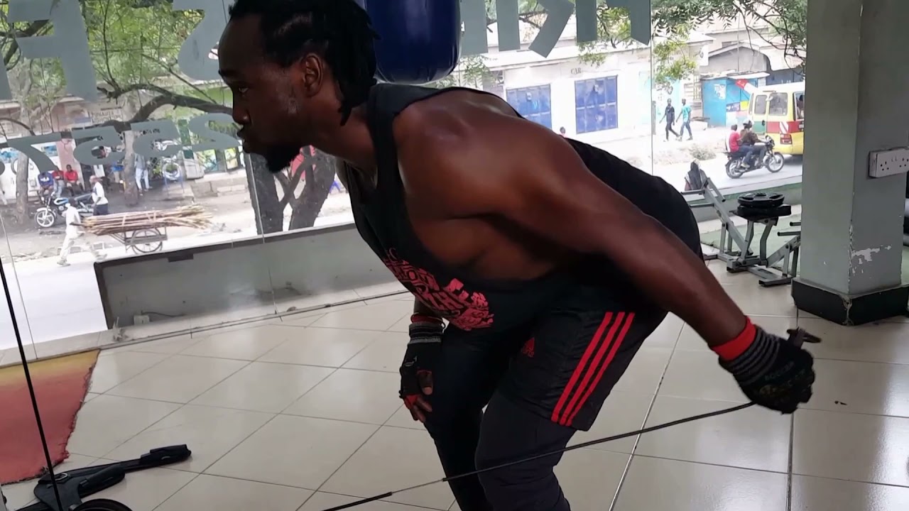 Mazoezi ya mkono wa nyuma ( Triceps)