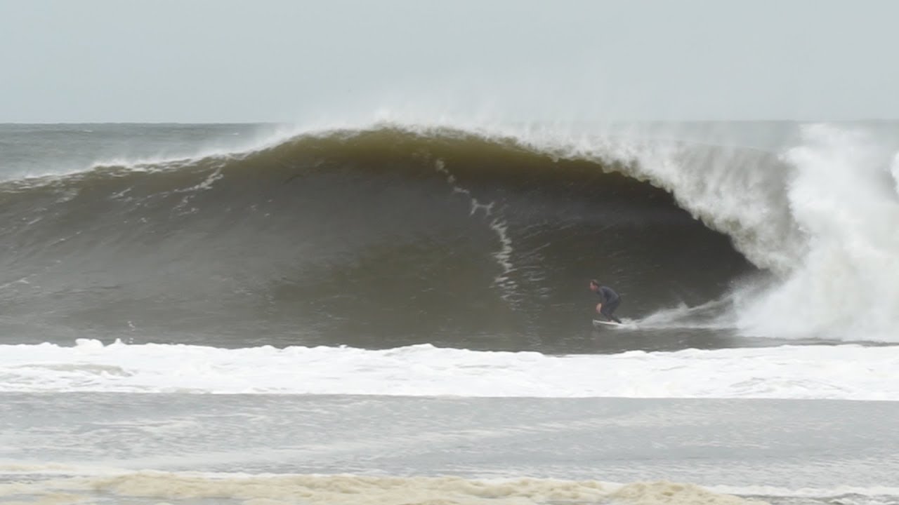 The BIGGEST surf I've EVER SEEN on the EAST COAST!