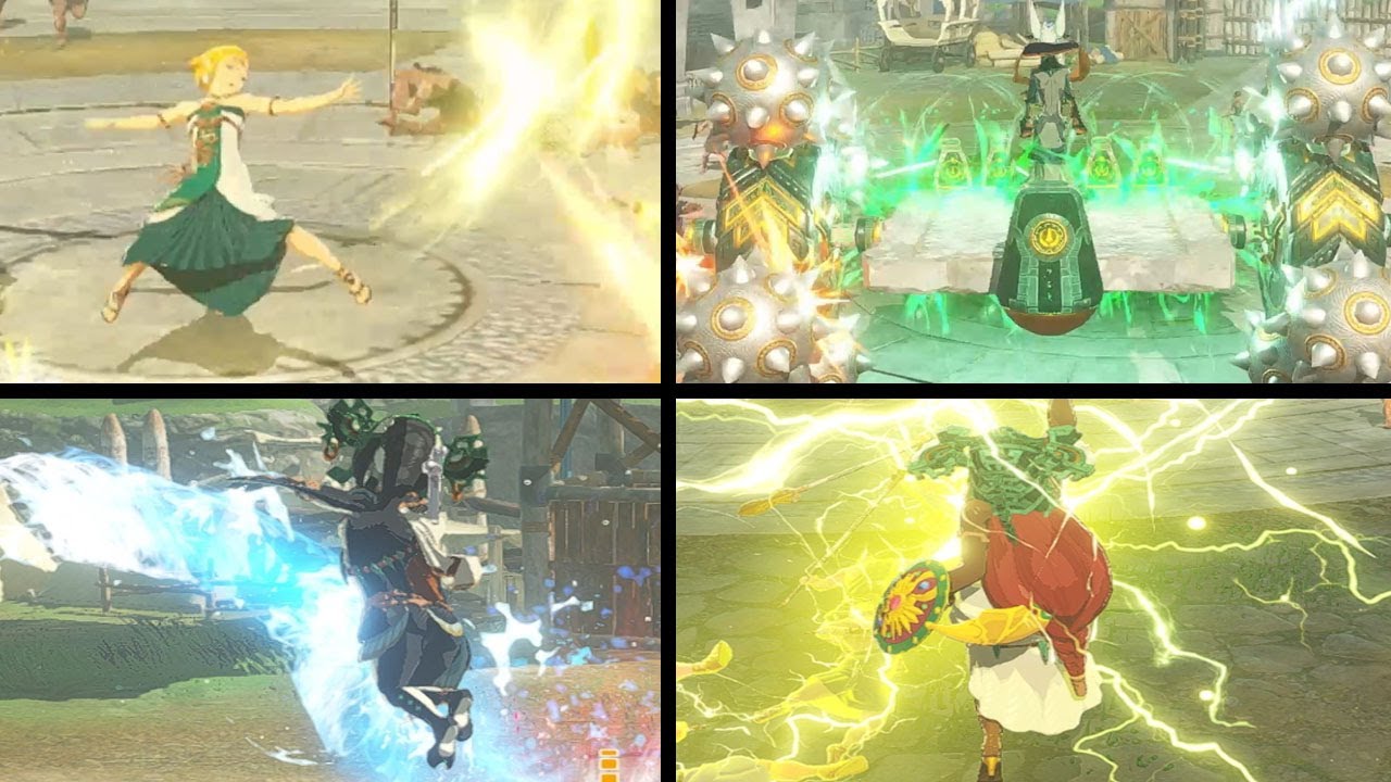 Hyrule Warriors Age of Imprisonment – ​​Сильные атаки каждого персонажа