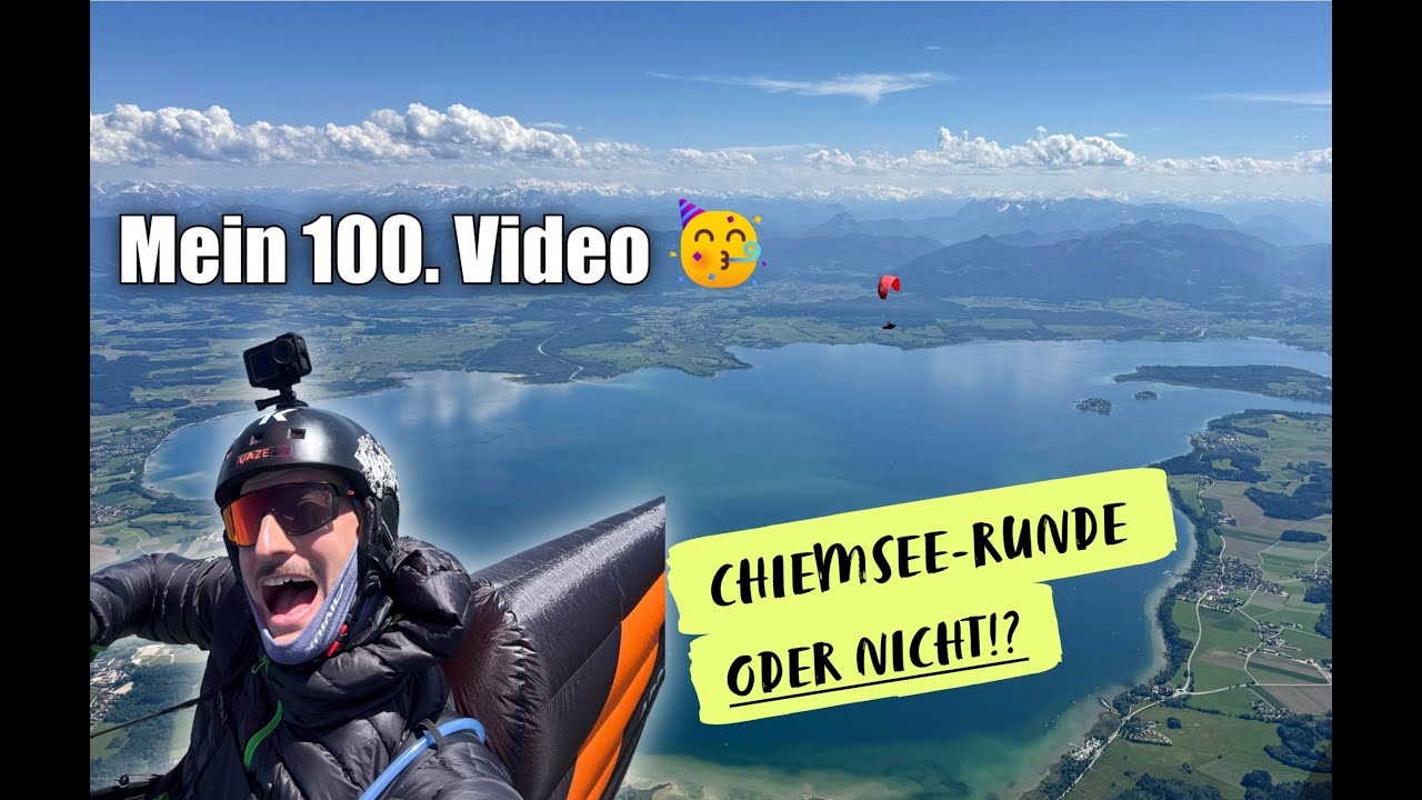 Um den Chiemsee von der Hochries | Reicht es? | XC Paragliding