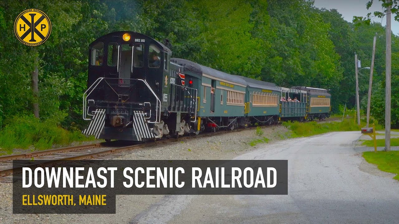 Classic ALCO S4 on the Downeast Scenic Railroad