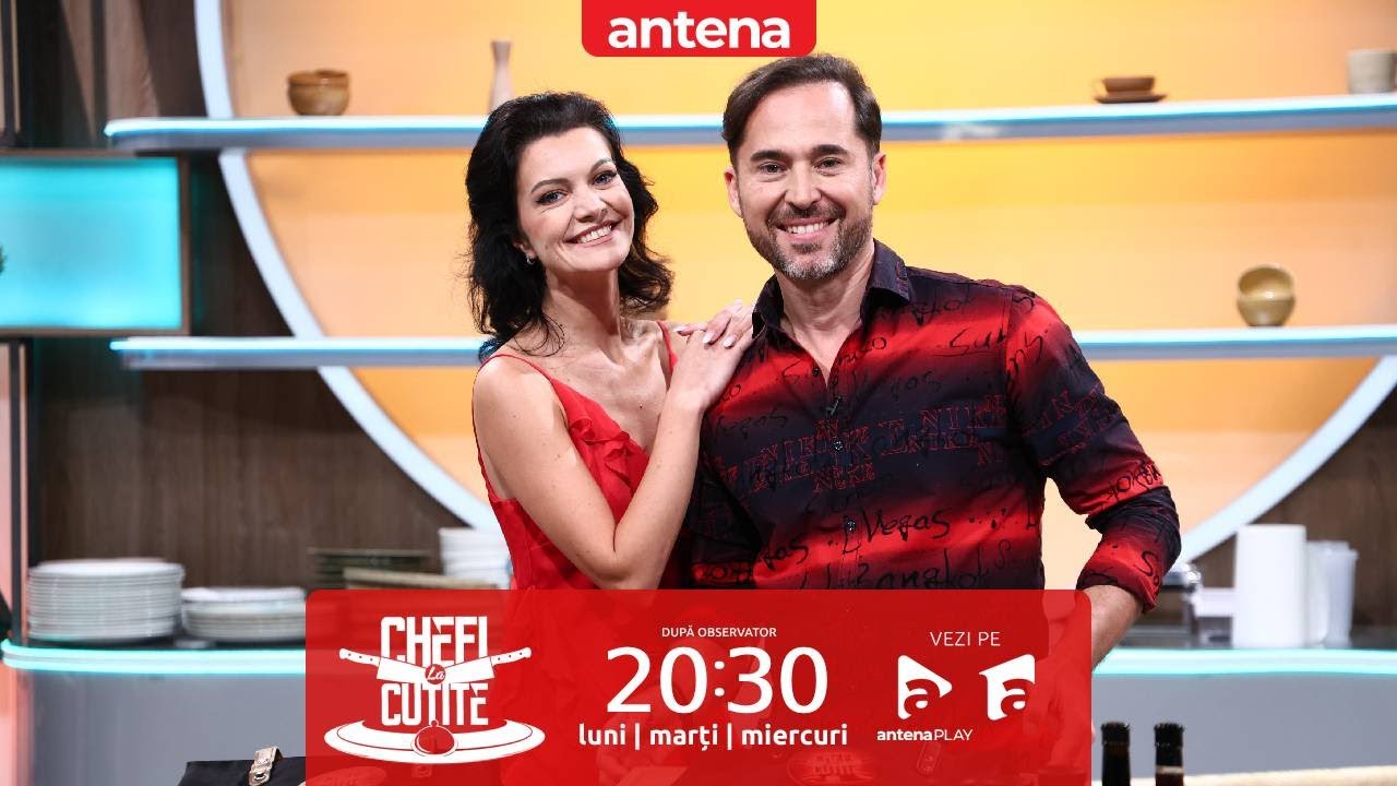 Dinu Maxer și Magdalena Chihaia, preparat inedit pentru chefi! Câte cuțite au primit
