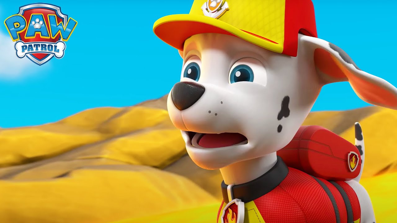 马歇尔逃出了火山！🌋 - PAW Patrol 汪汪隊立大功 - 兒童卡通