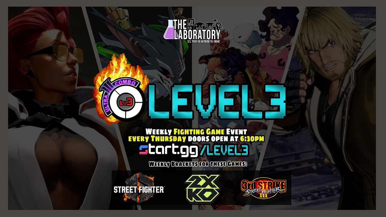 Level3 #67 - weekly fgc event - start.gg/level3