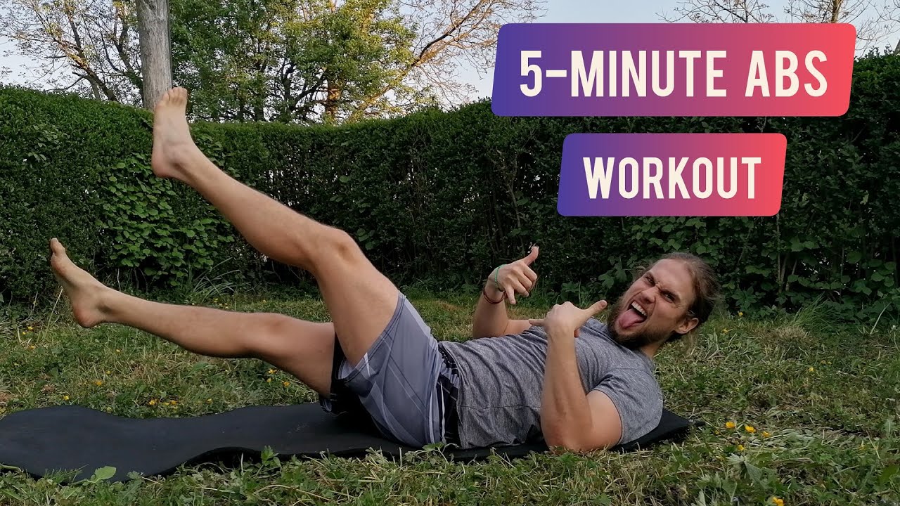 [MIGAJ] 5-minute ABS WORKOUT  (No Equipment)