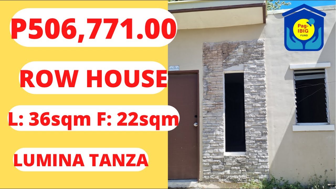 LUMINA TANZA - PAGIBIG FORECLOSED PROPERTY | NOYPI INVESTOR