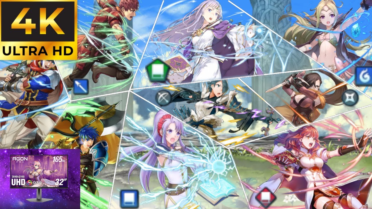 Fire Emblem Heroes | AOC AG326UD QD-OLED 4k 165FPS