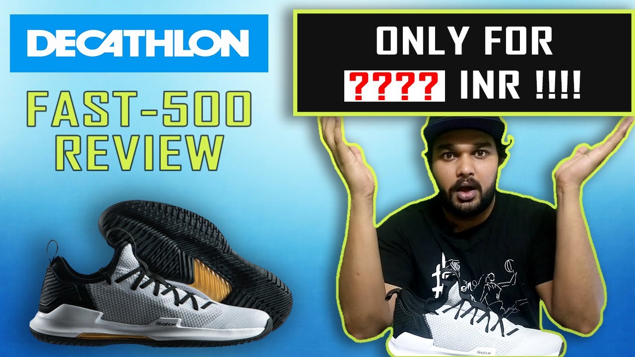 Basketball Shoe Review: Tarmak Men's Low Rise Fast 500