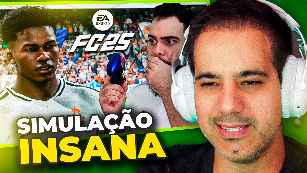 Sidão Pirando com a SIMULAÇÃO no EA FC 25
