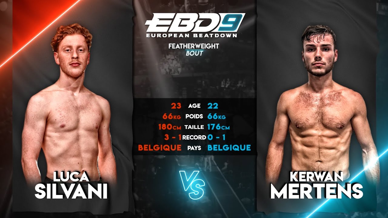 EBD 9 - Luca Silvani vs Kerwan Mertens / AMATEUR FEATHERWEIGHT BOUT