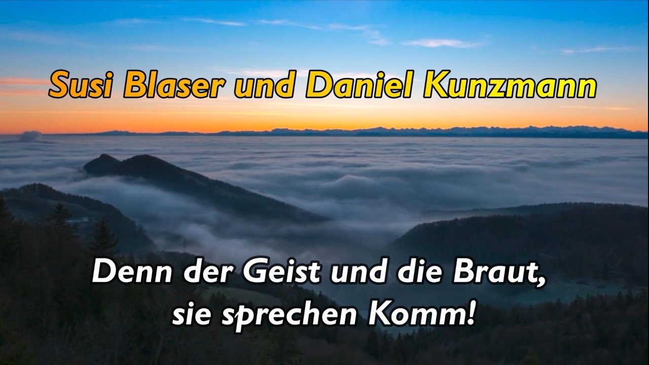 Denn der Geist und die Braut - Susi Blaser und Daniel Kunzmann in Zavelstein
