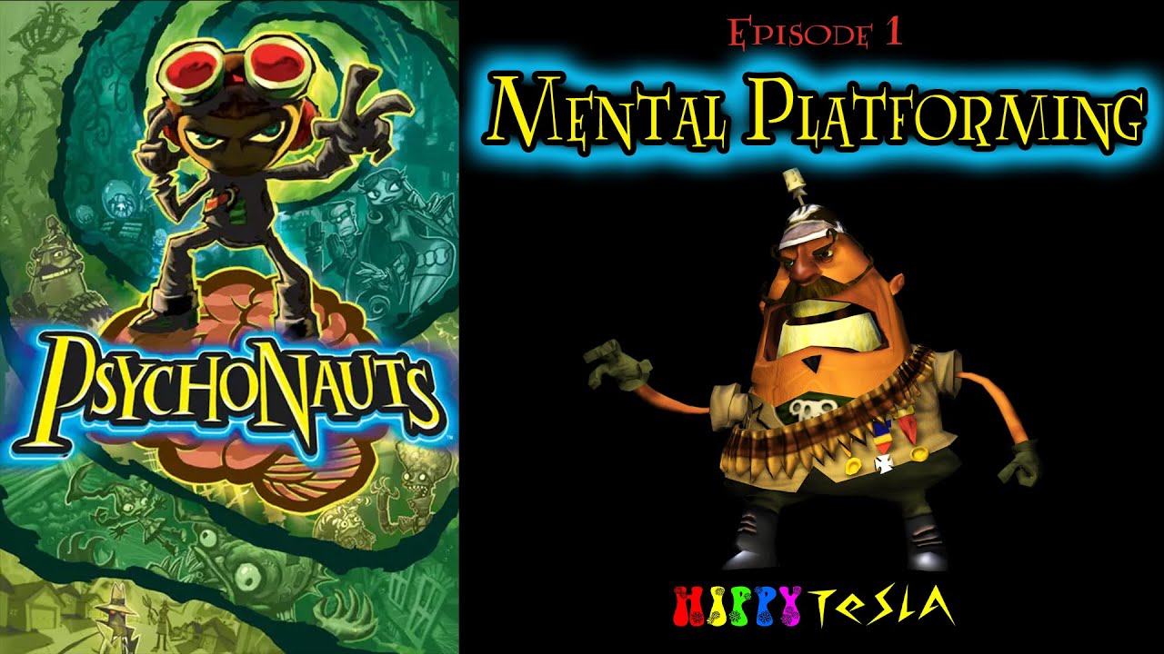 E01 Mental Platforming (Story + 100% Run) | Psychonauts [PC]