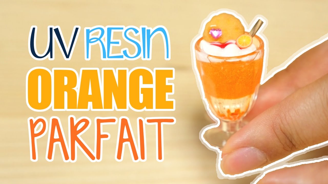[UV Resin] Orange Parfait | Watch Me Craft