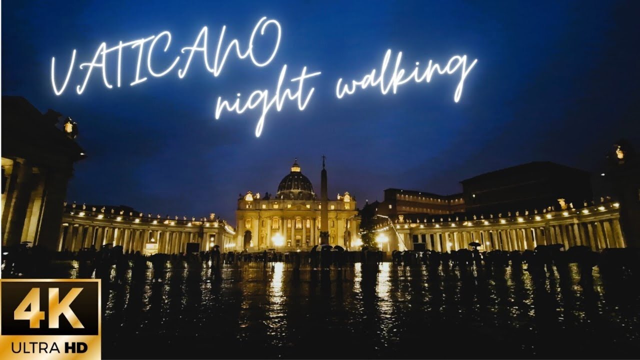 4K Vatican | Roma | Ponte Vittorio Emanuele II - Piazza San Pietro | Italy | 2022 | S22 Plus