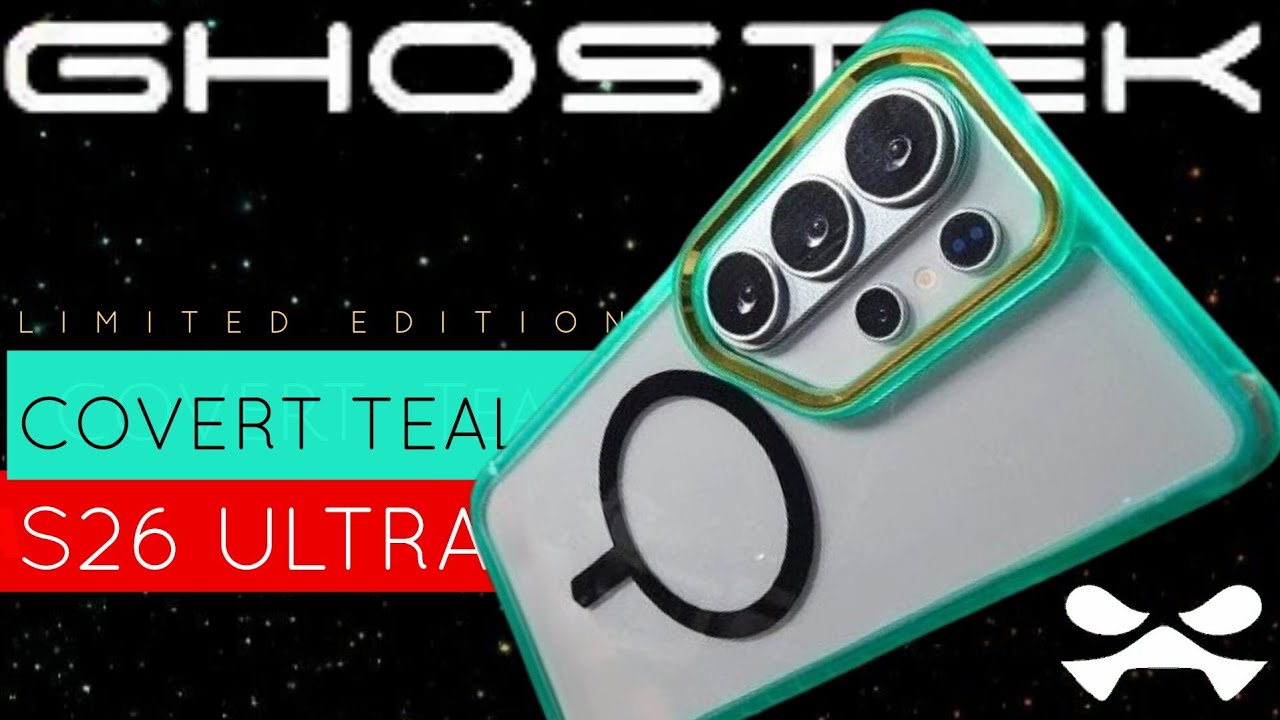 Ghostek Covert Limited Edition Teal Magnetic Case for Samsung Galaxy S26 Ultra 
