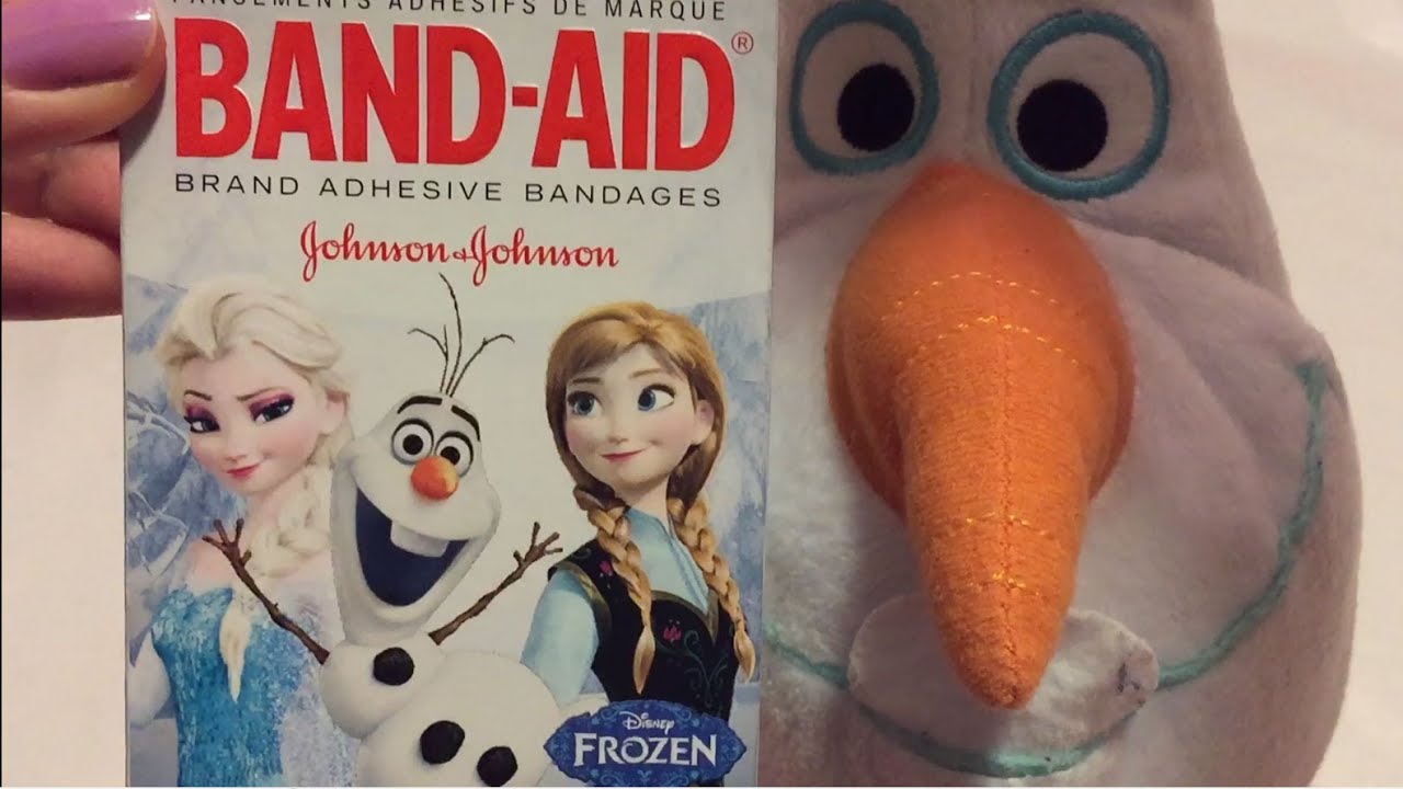 Frozen Elsa Olaf Anna Band-Aid Disney 2 Sisters Designs Review