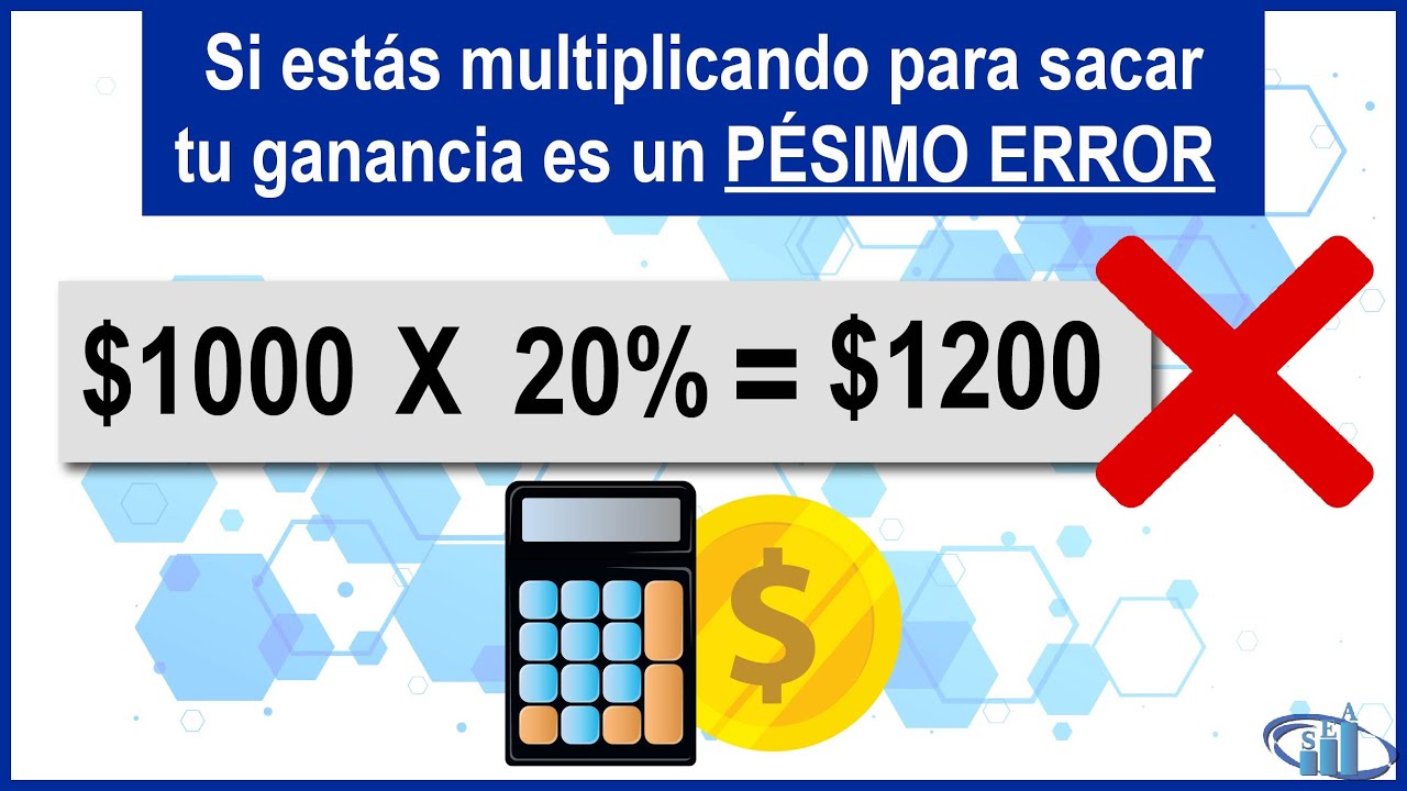 Cómo sacar la GANANCIA de un producto o servicio en 3 pasos correctamente