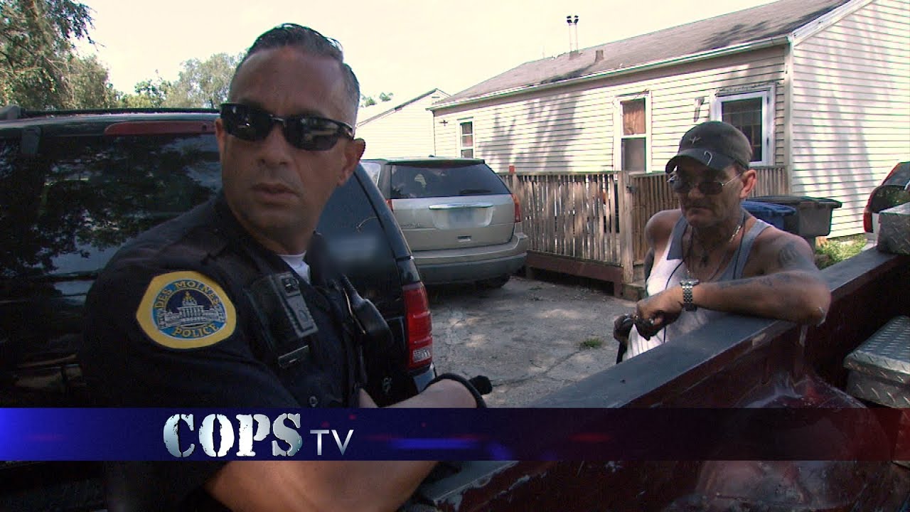 Written in Cardboard, Officer Ryan Mann, COPS TV SHOW