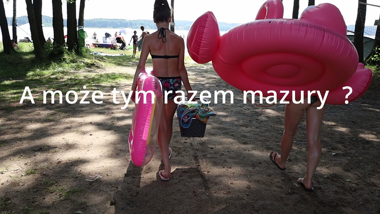 Jeden dzień na Mazurach, camping binduga 69. Zobacz jak tam jest ! Jezioro Świętajno, kryształ mazur