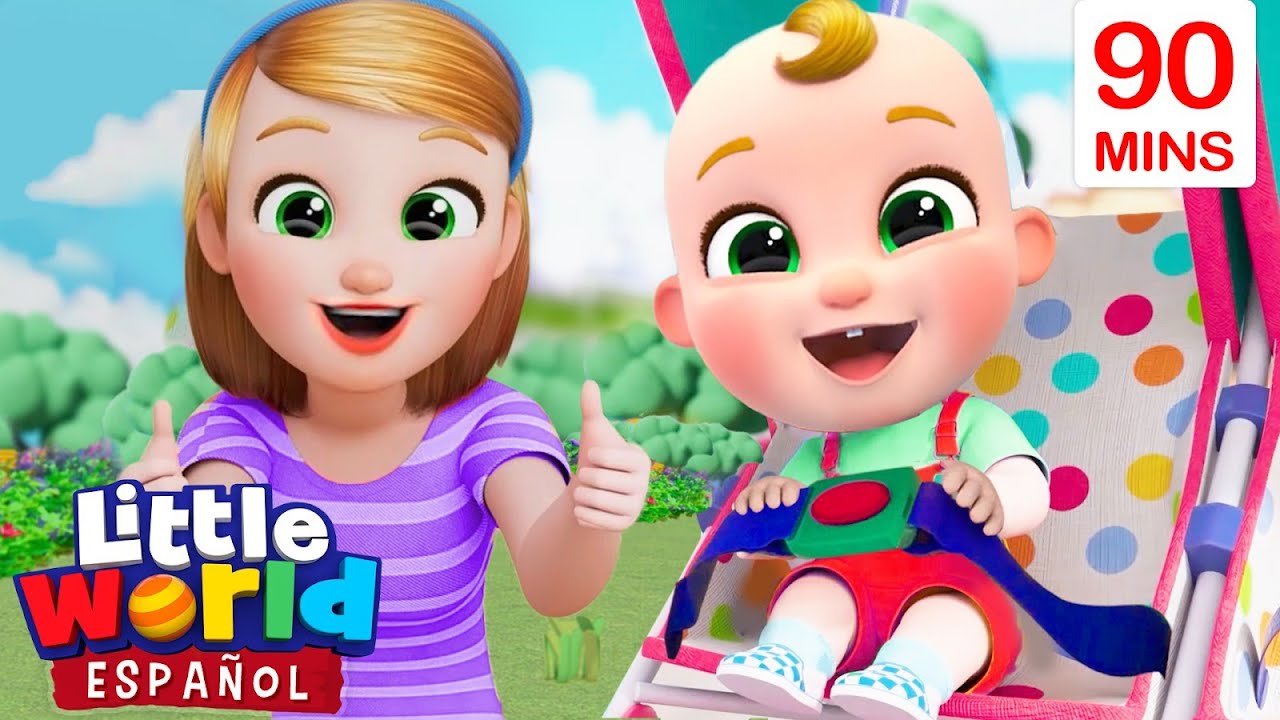 Usemos El Cinturón De Seguridad ​⚠️​ | Canciones Infantiles | Little World En Español