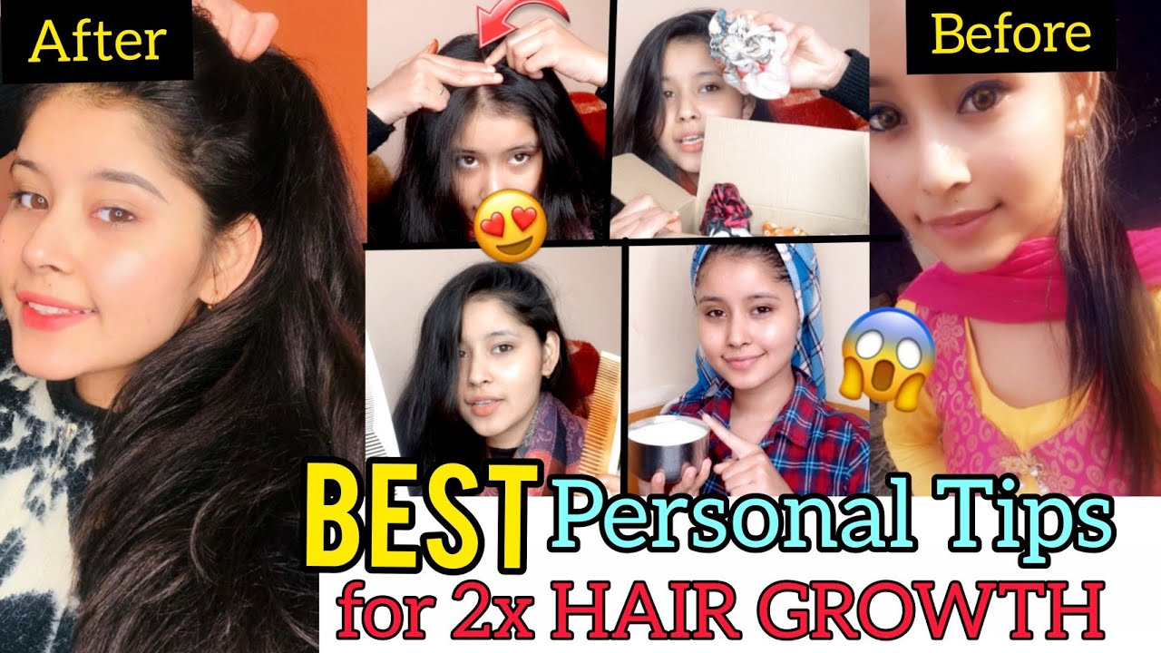 BEST 9 Personal Tips 😍That Will Help You To Grow Hair 2x FASTER|In 6 Months |No DIYs| KiranTutorial