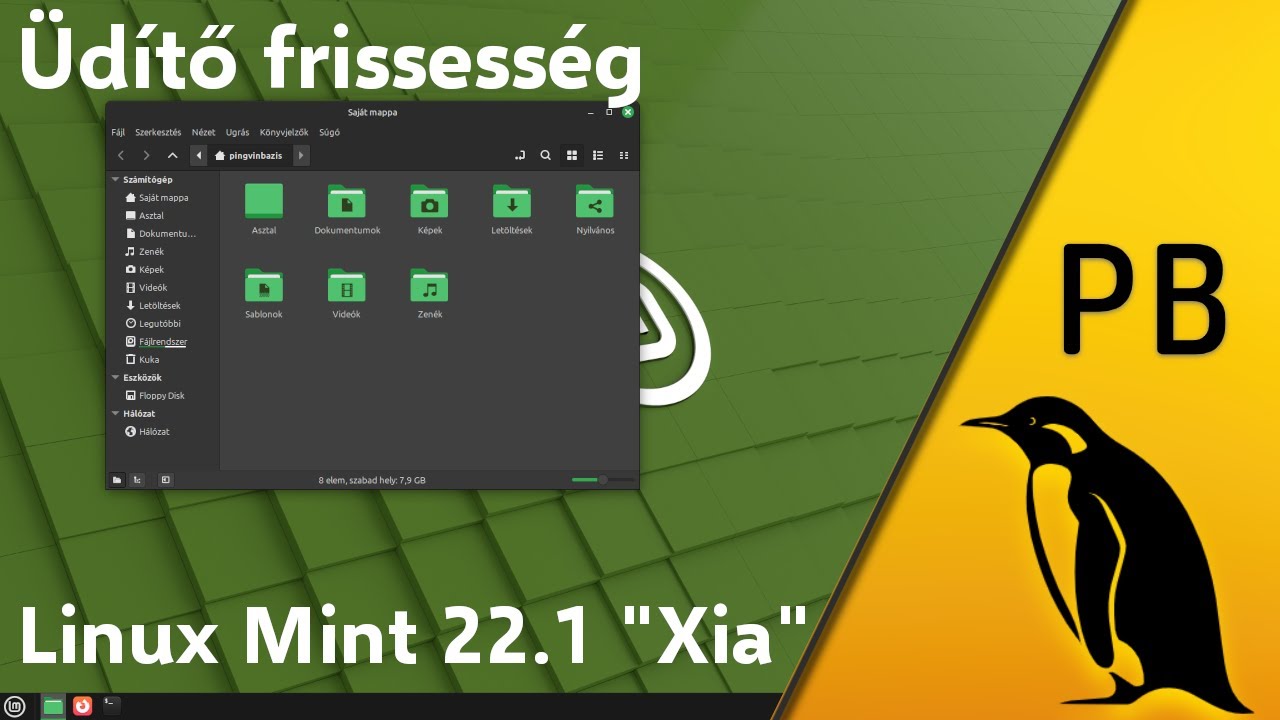 Üdítő frissesség: Linux Mint 22.1 
