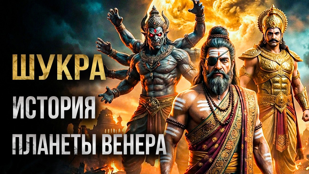 Почему Юпитер и Венера — вечные враги? История Шукры