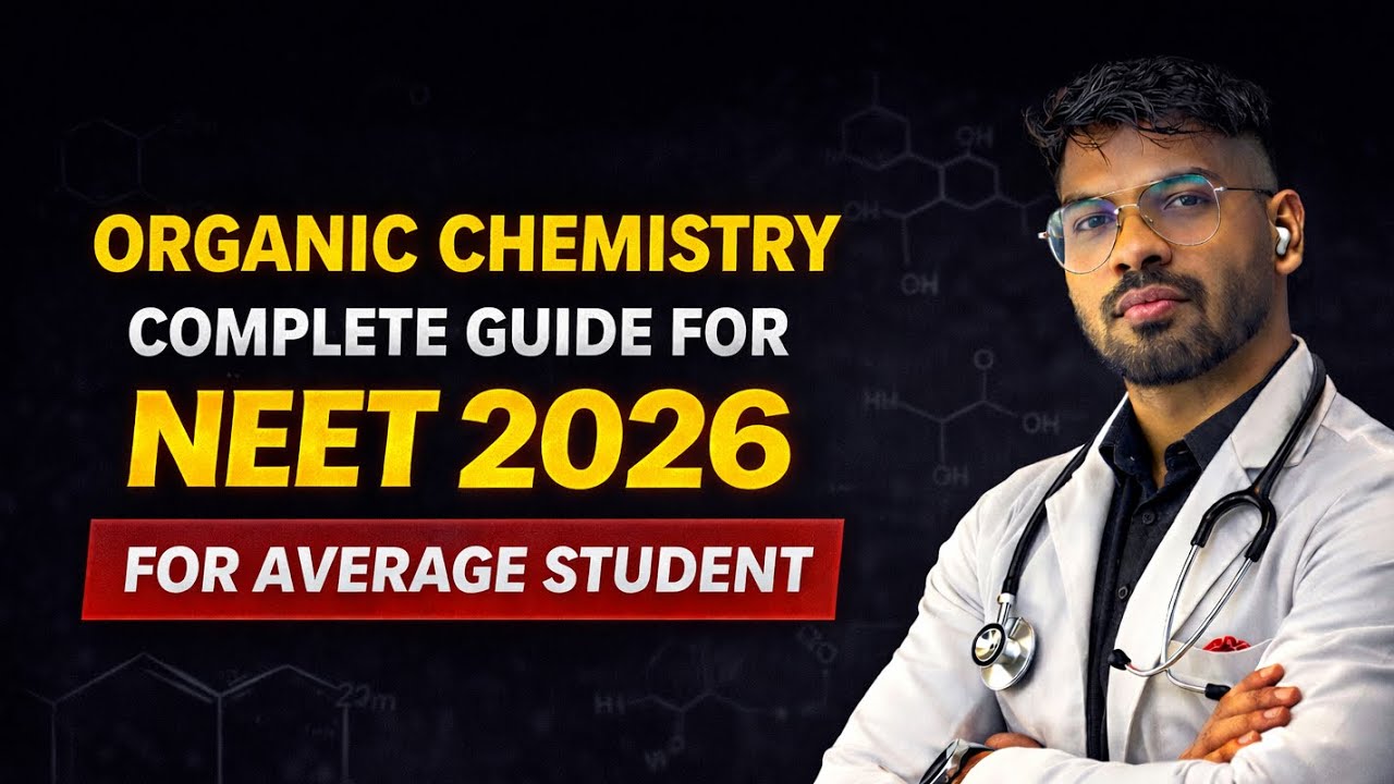 Organic chem complete guide for NEET 2026 | how to improve scores in organic?