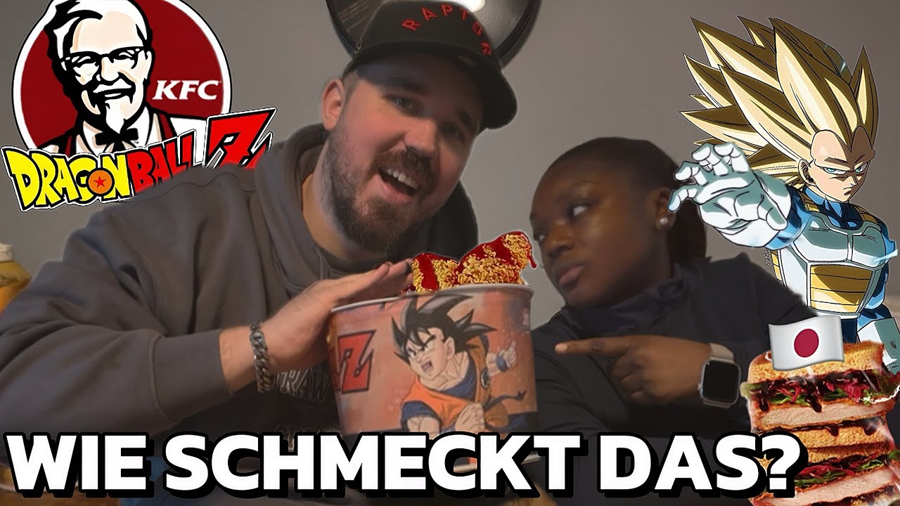 Wie schmeckt Dragonball Z bei KFC? 🐉 #kentuckyfriedchicken #foodreview #dragonballz #kfc 