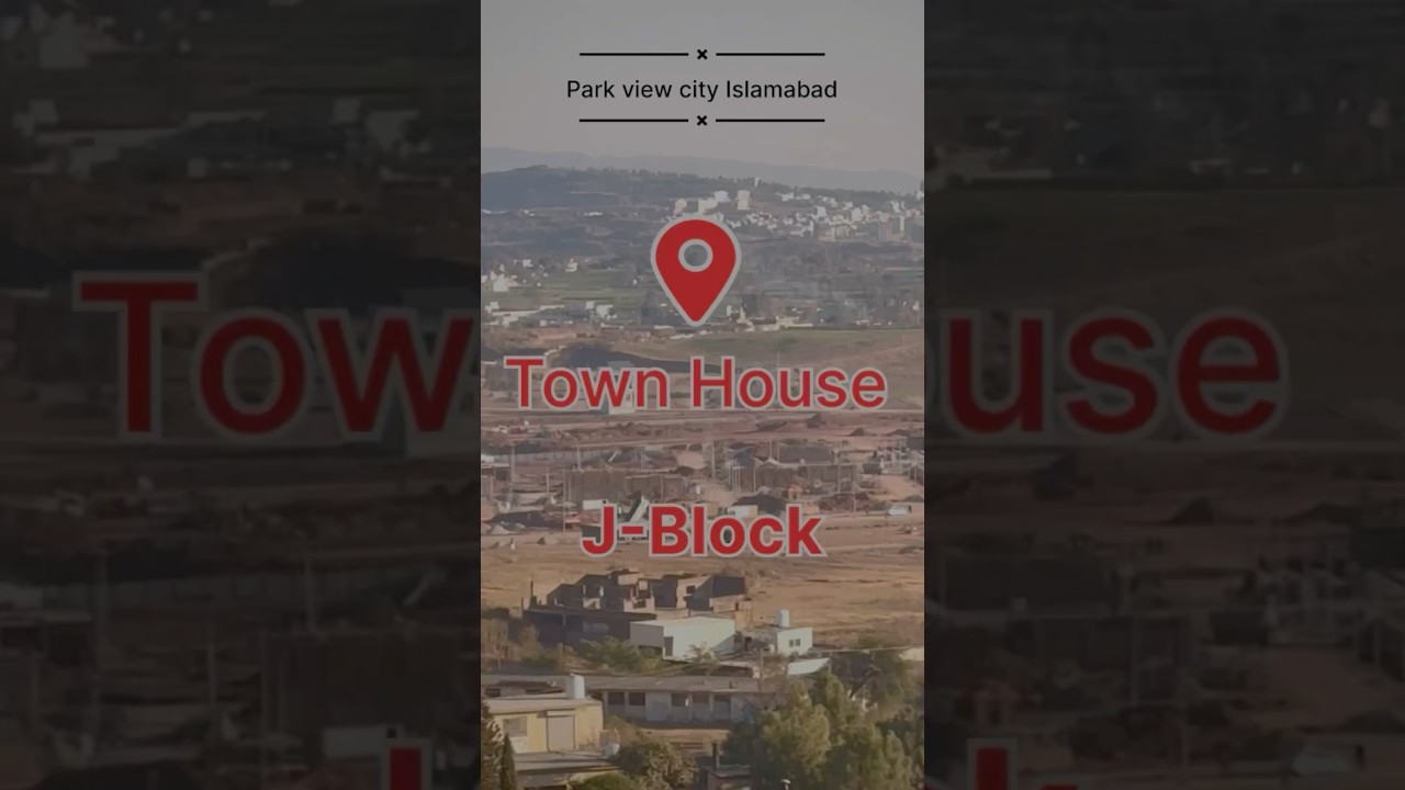 Town Houses Location Revealed  in park view city Islamabad #townhouses #parkviewcityislamabad