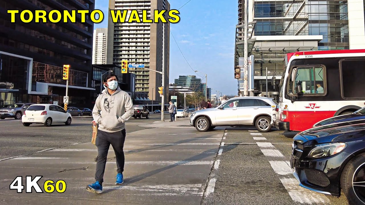 North York Avondale to York Mills Toronto Walk (April 28, 2021)