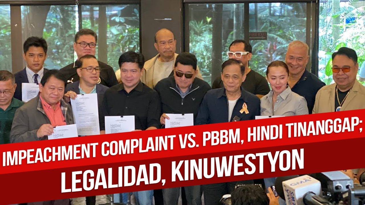 LIVE: IMPEACHMENT COMPLAINT VS. PBBM, HINDI TINANGGAP; LEGALIDAD, KINUWESTYON | JANUARY 23, 2026