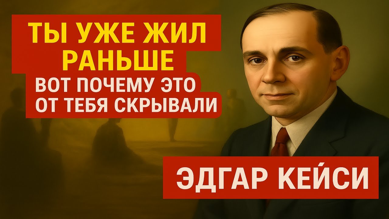 Ты уже жил раньше вот почему от тебя это скрывали | Эдгар Кейси