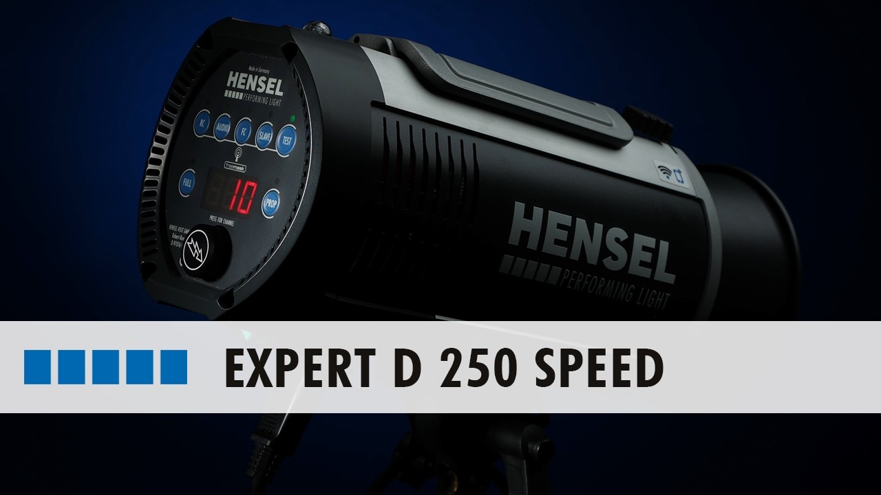 Hensel Expert D 250 Speed - Creativity starts here!