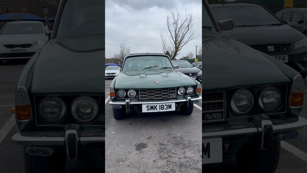 Rover P6 заслуживает уважения. Вот прекрасный P6 3500S #roverp6 #carspotting #classiccars #70scars