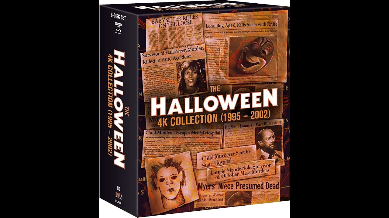 Opening And Closing To The Halloween 4K Collection (1995 - 2002) (Scream Factory)