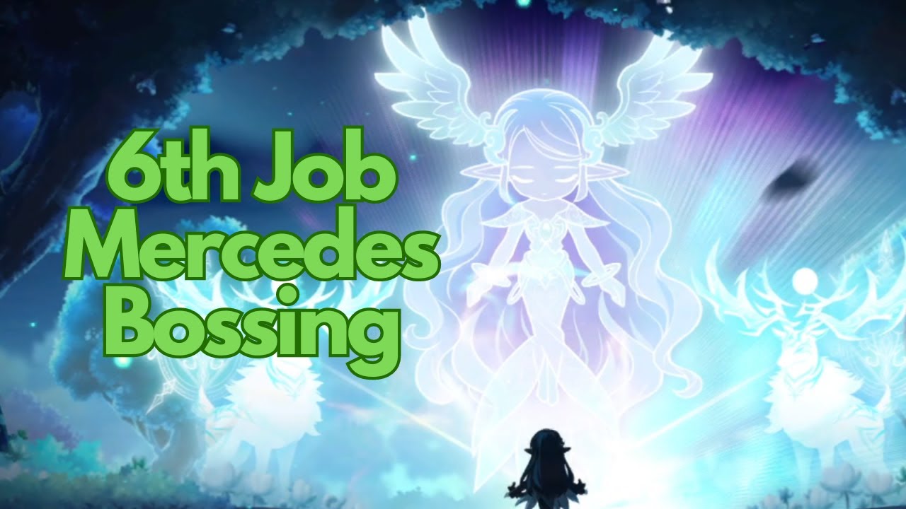 Maplestory 6th Job Mercedes Bossing (Lvl 1 Origin + Mastery)