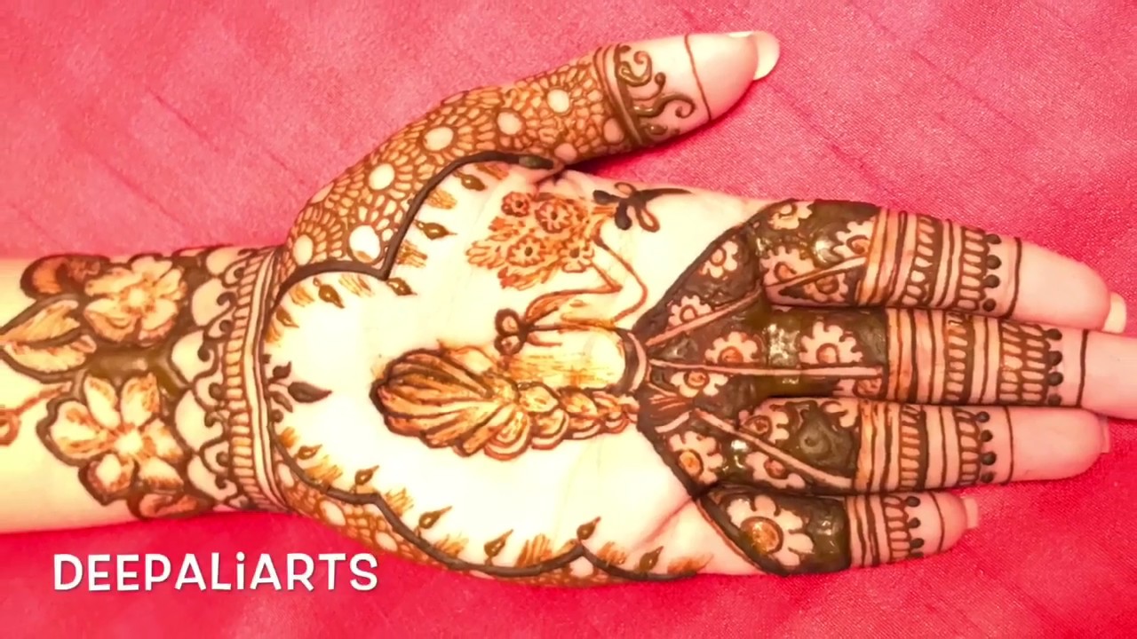 Valentines special mehndi design || Doll mehndi design for bridal henna || inspired by Darshita ||