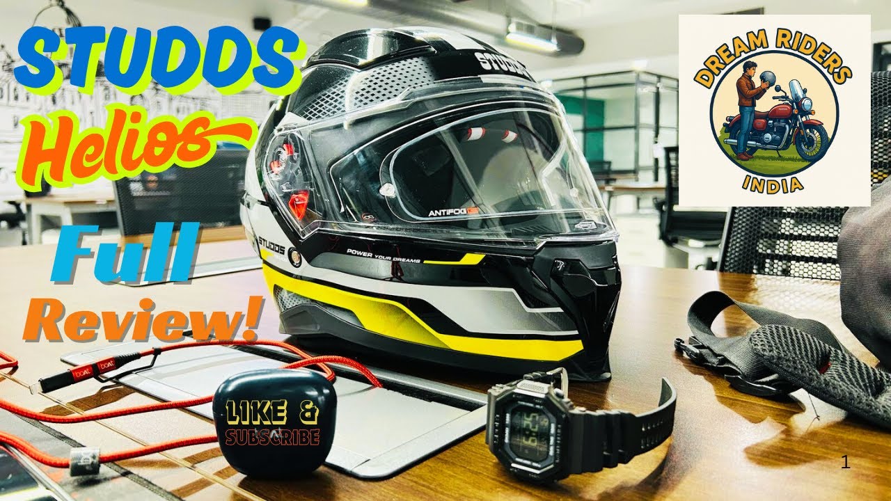 STUDDS HELIOS UNBOXING AND REVIEW