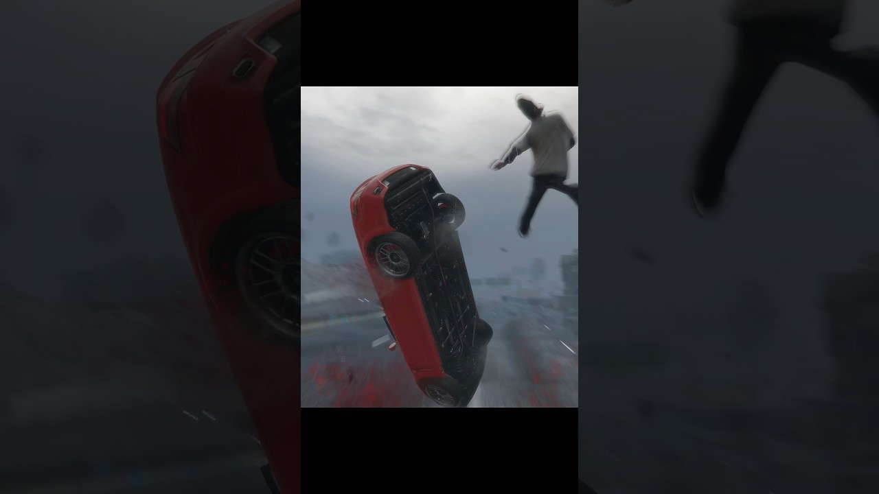 GTA V Gone Wrong 😅 #gtamods #gtav #gtavideos #gta5fails