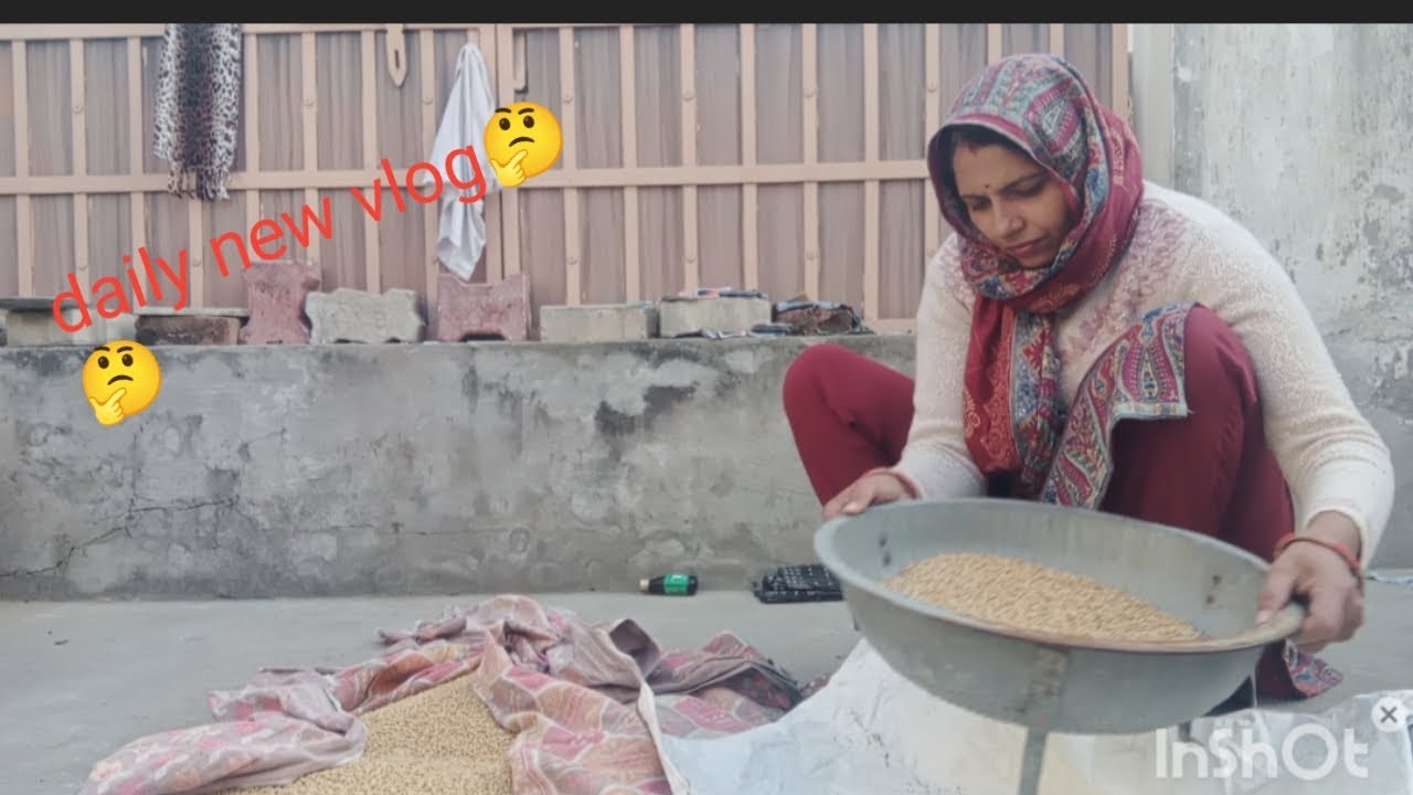 Daily routine vlog#ghehu saaf kiye#like and suscribe my you tube📺 channel rupal nehra506