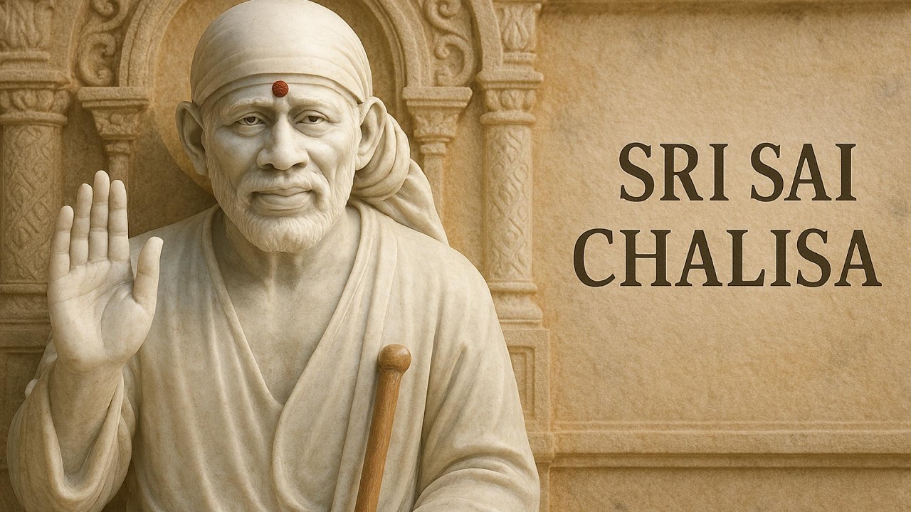 షిరిడీ సాయి చాలీసా | Best for Meditation and Peace, Calm Mind | #saichalisa #saibaba #jaisairam #om